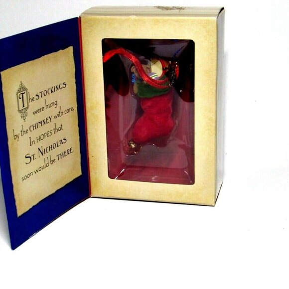 2001 Hallmark Keepsake Ornament Twas The Night Before Christmas Not Even…